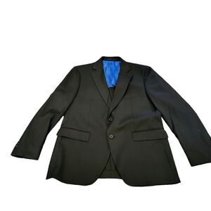 NWT Alton Lane 44R Blazer Suit Jacket Black Tailored Fit 3-Pocket